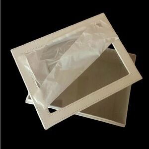 Pretty Bird Jewelry White Storage Box